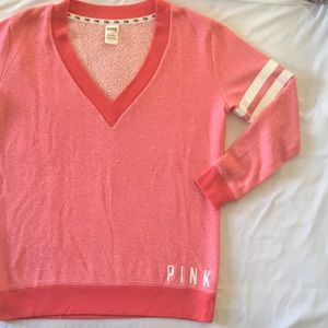 Victoria’s Secret PINK V neck sweatshirt L